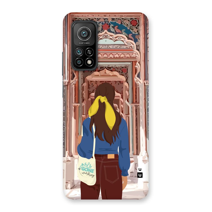 wonderful Girl Back Case for Mi 10T 5G