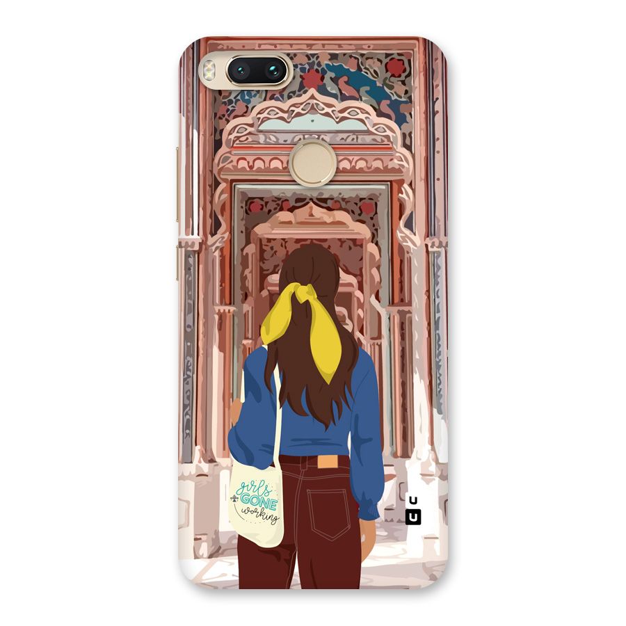 wonderful Girl Back Case for Mi A1