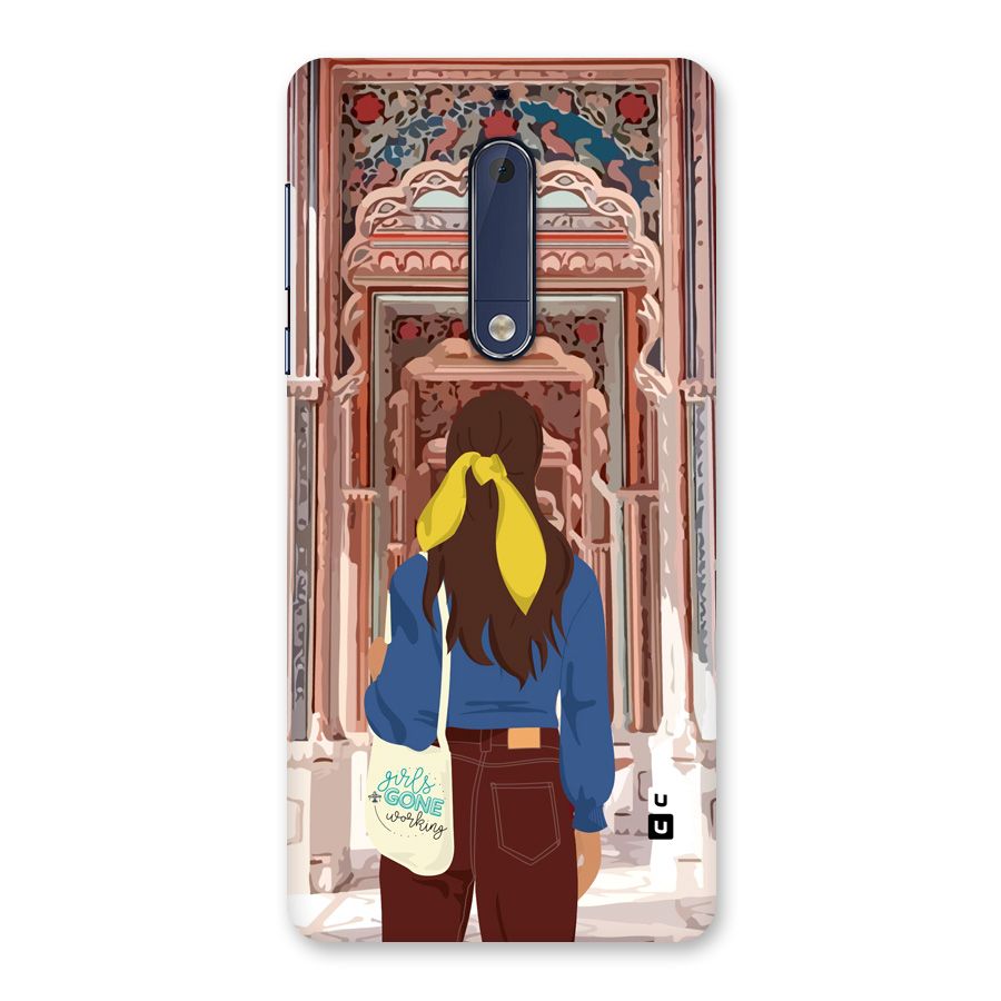 wonderful Girl Back Case for Nokia 5