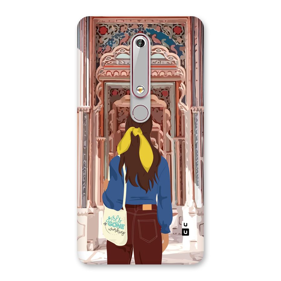 wonderful Girl Back Case for Nokia 6.1