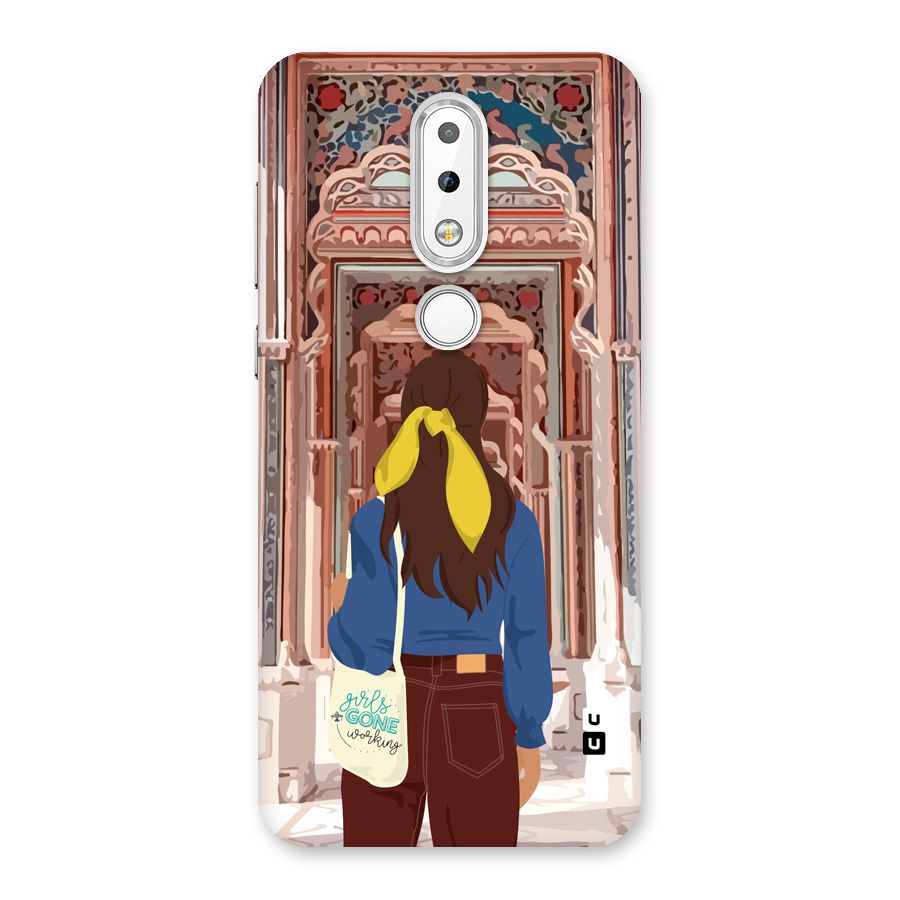 wonderful Girl Back Case for Nokia 6.1 Plus
