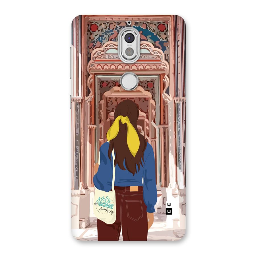 wonderful Girl Back Case for Nokia 7