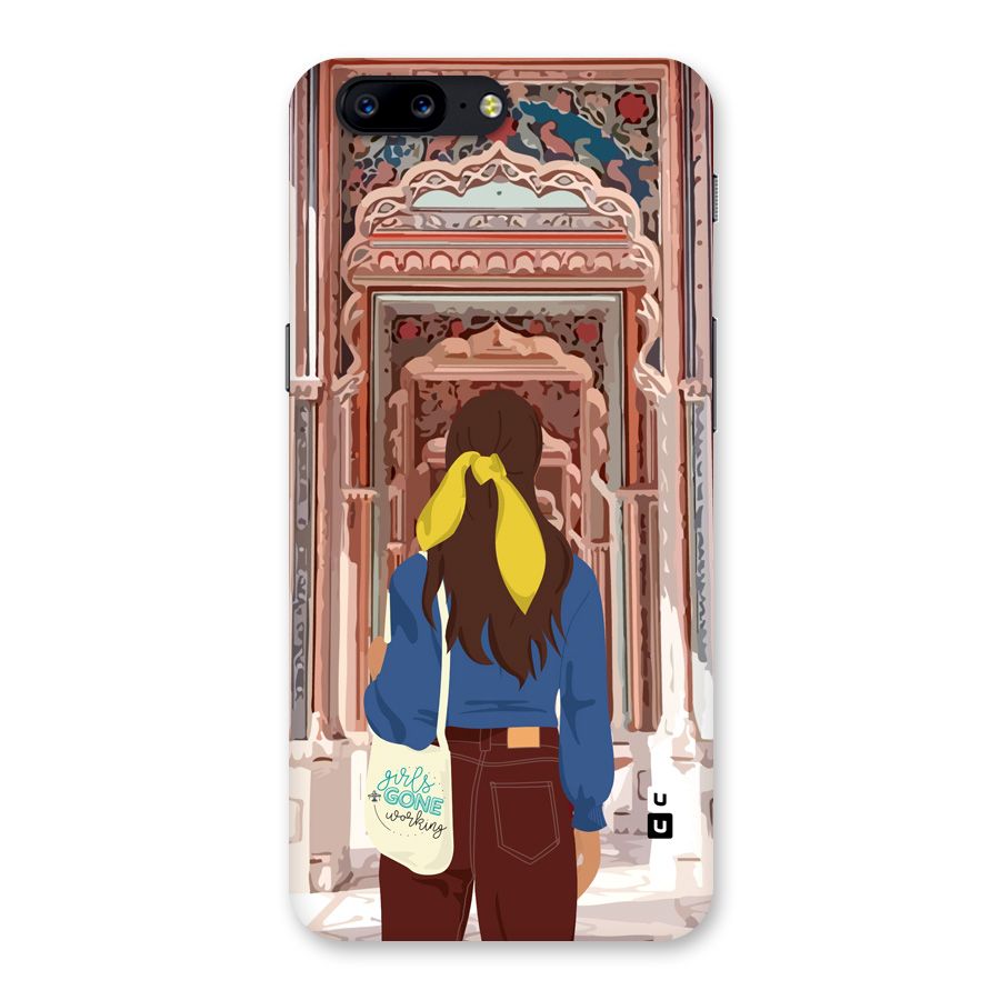wonderful Girl Back Case for OnePlus 5