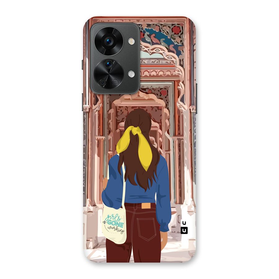 wonderful Girl Back Case for OnePlus Nord 2T
