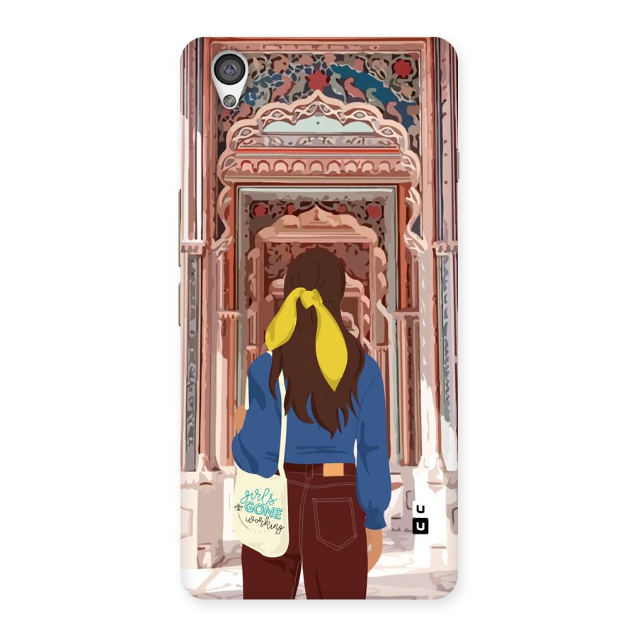 wonderful Girl Back Case for OnePlus X