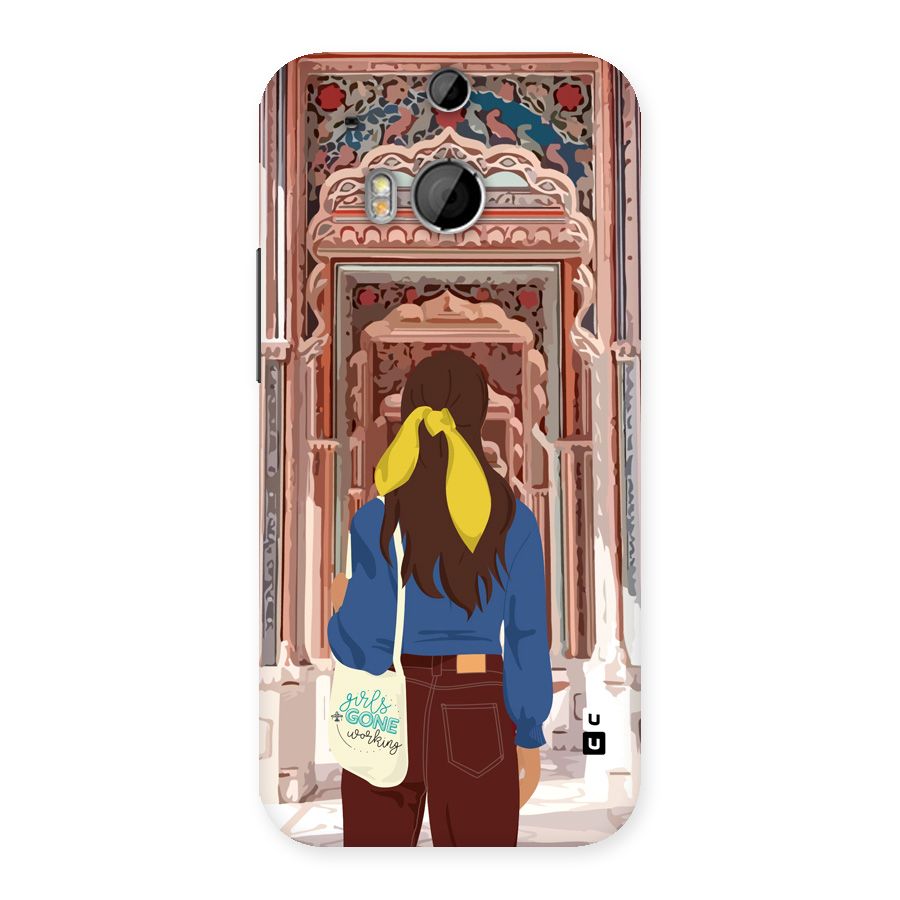 wonderful Girl Back Case for One M8