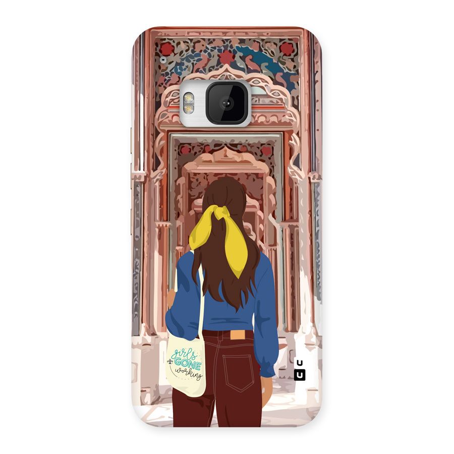 wonderful Girl Back Case for One M9