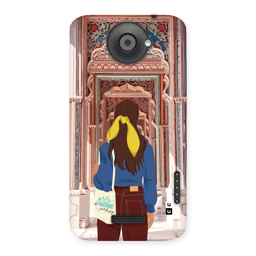 wonderful Girl Back Case for One X