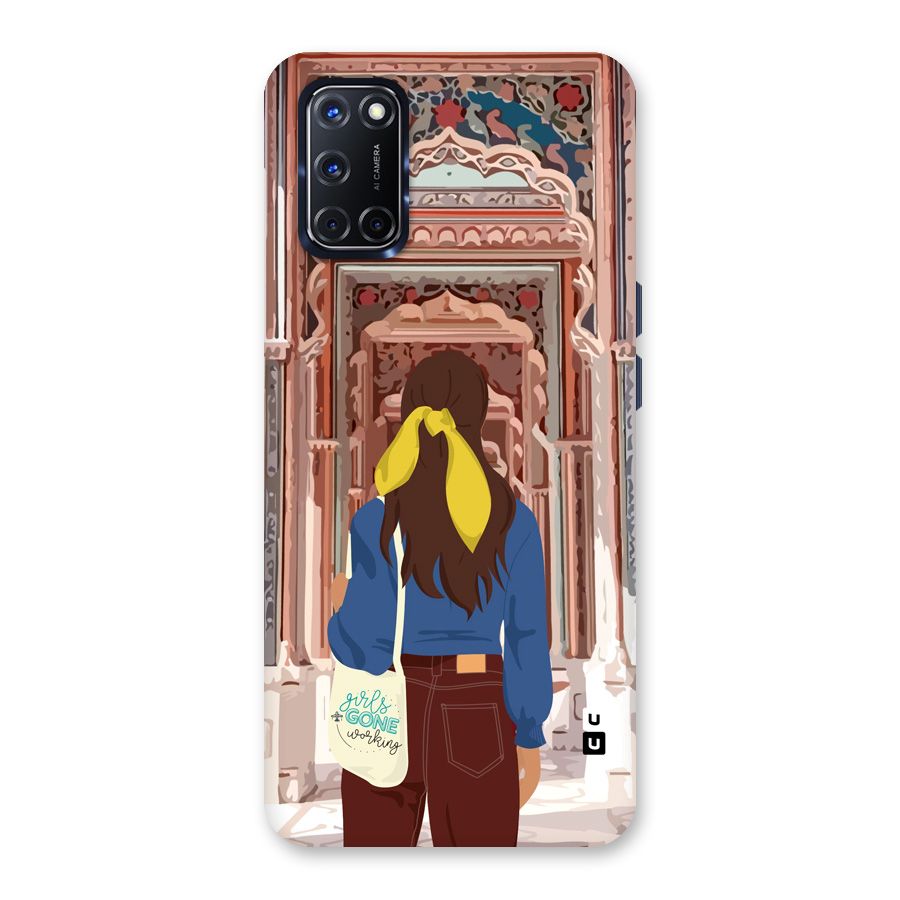 wonderful Girl Back Case for Oppo A52