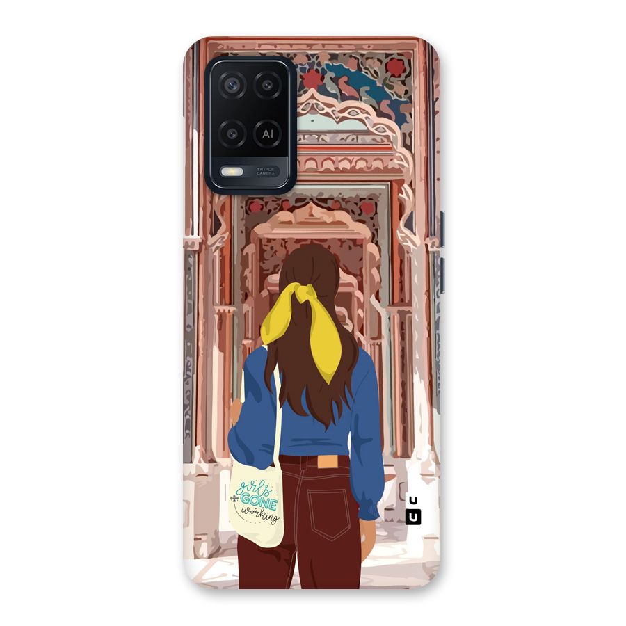 wonderful Girl Back Case for Oppo A54