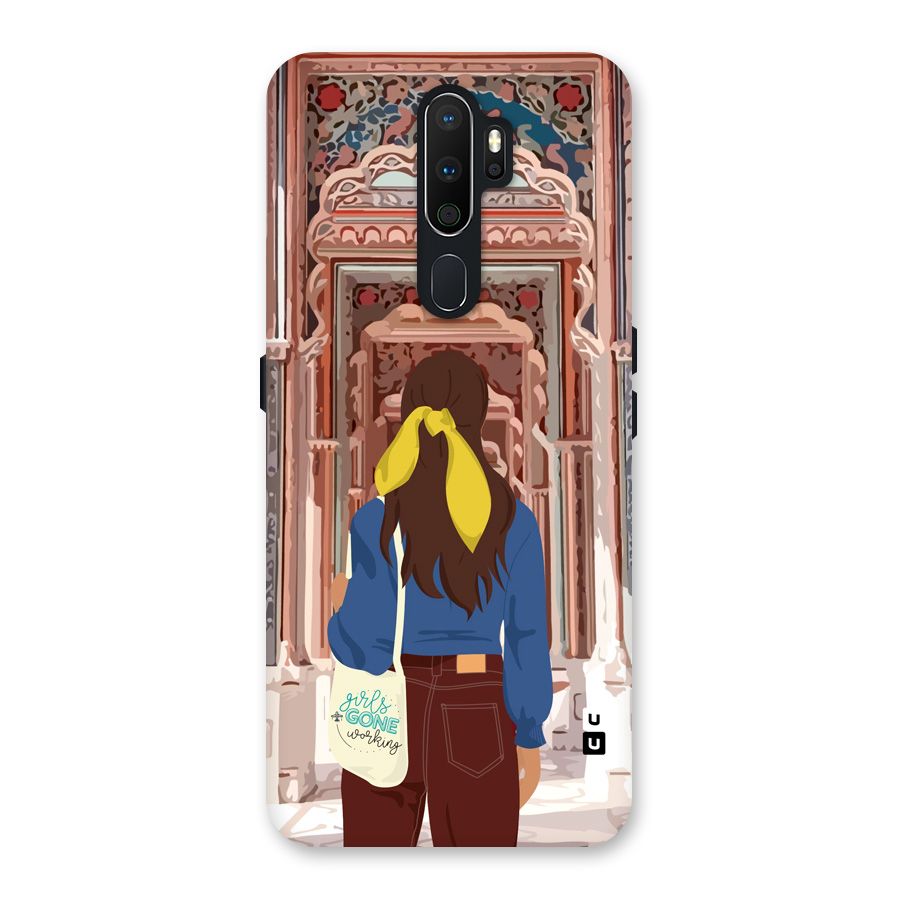 wonderful Girl Back Case for Oppo A5 (2020)