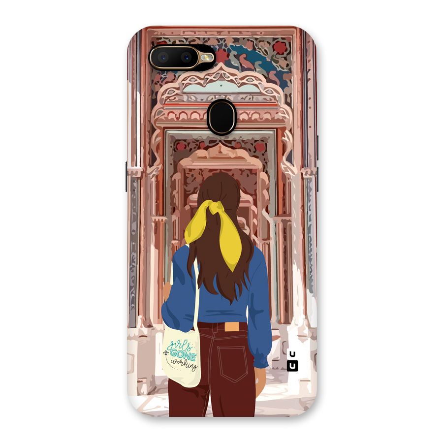 wonderful Girl Back Case for Oppo A5s