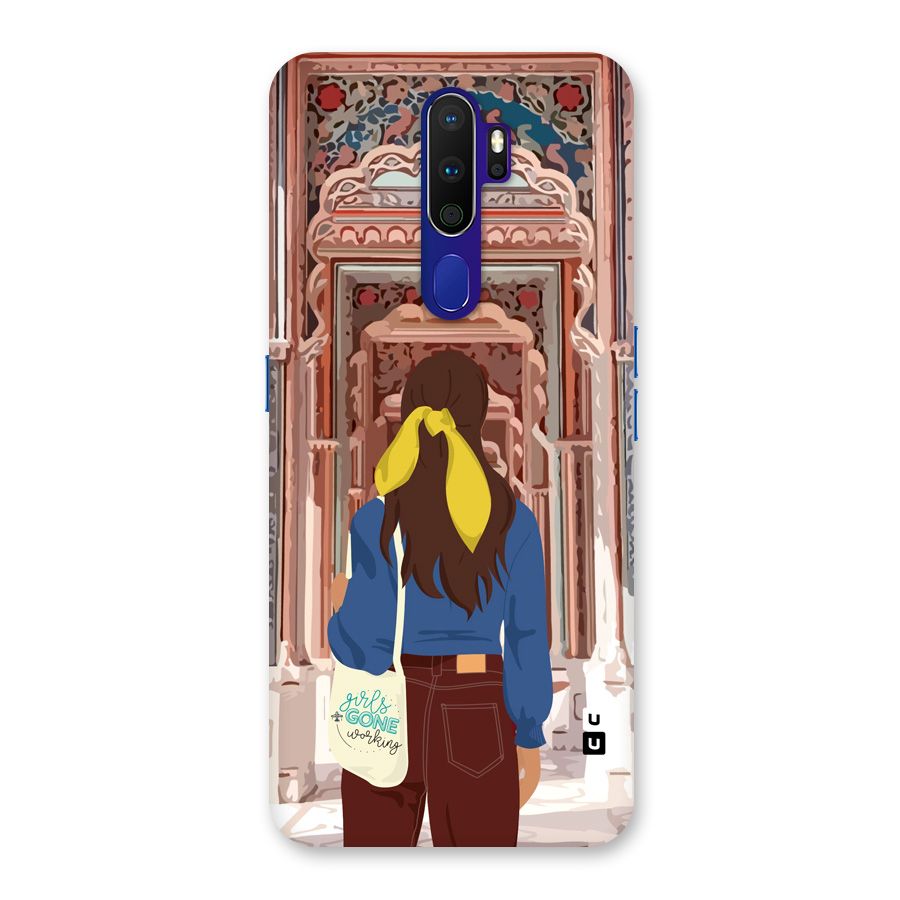 wonderful Girl Back Case for Oppo A9 (2020)