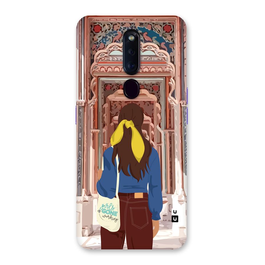 wonderful Girl Back Case for Oppo F11 Pro