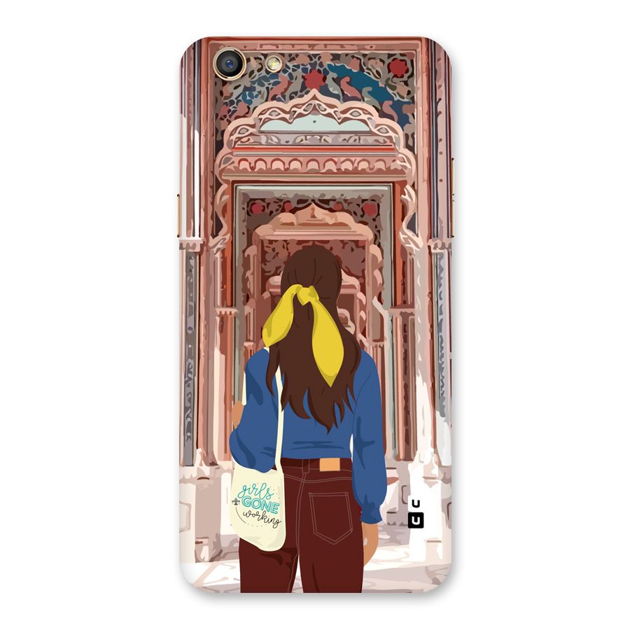 wonderful Girl Back Case for Oppo F3