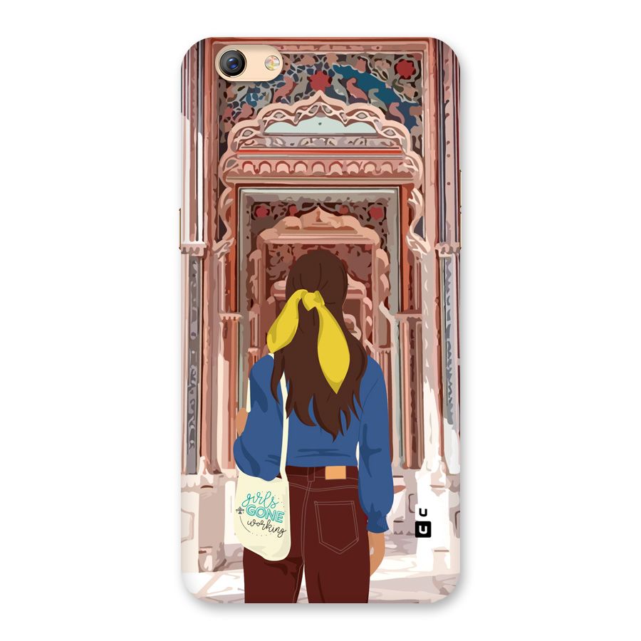 wonderful Girl Back Case for Oppo F3 Plus