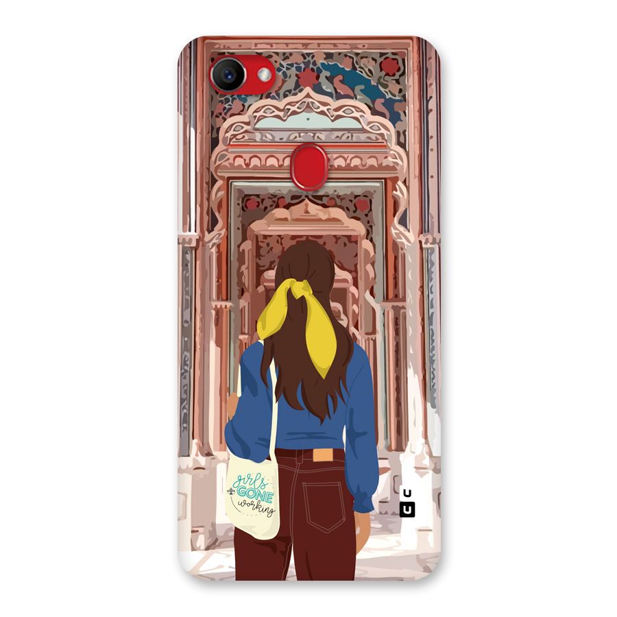 wonderful Girl Back Case for Oppo F7