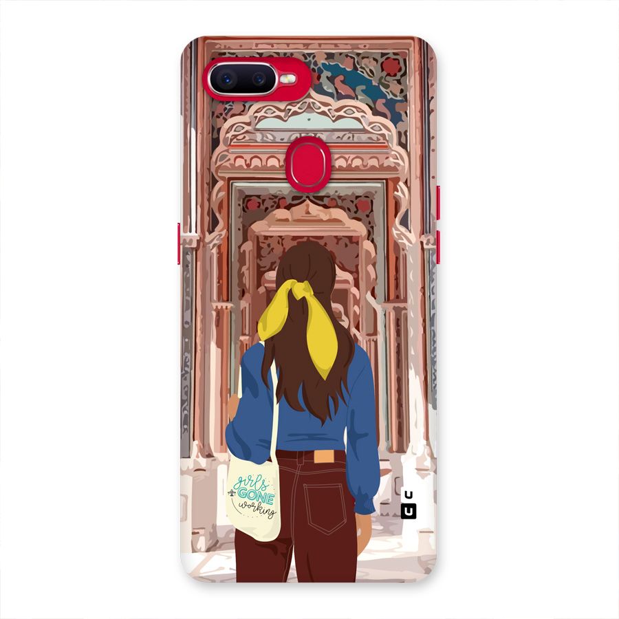 wonderful Girl Back Case for Oppo F9 Pro