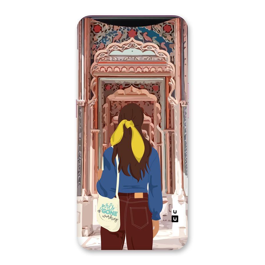 wonderful Girl Back Case for Oppo Find X