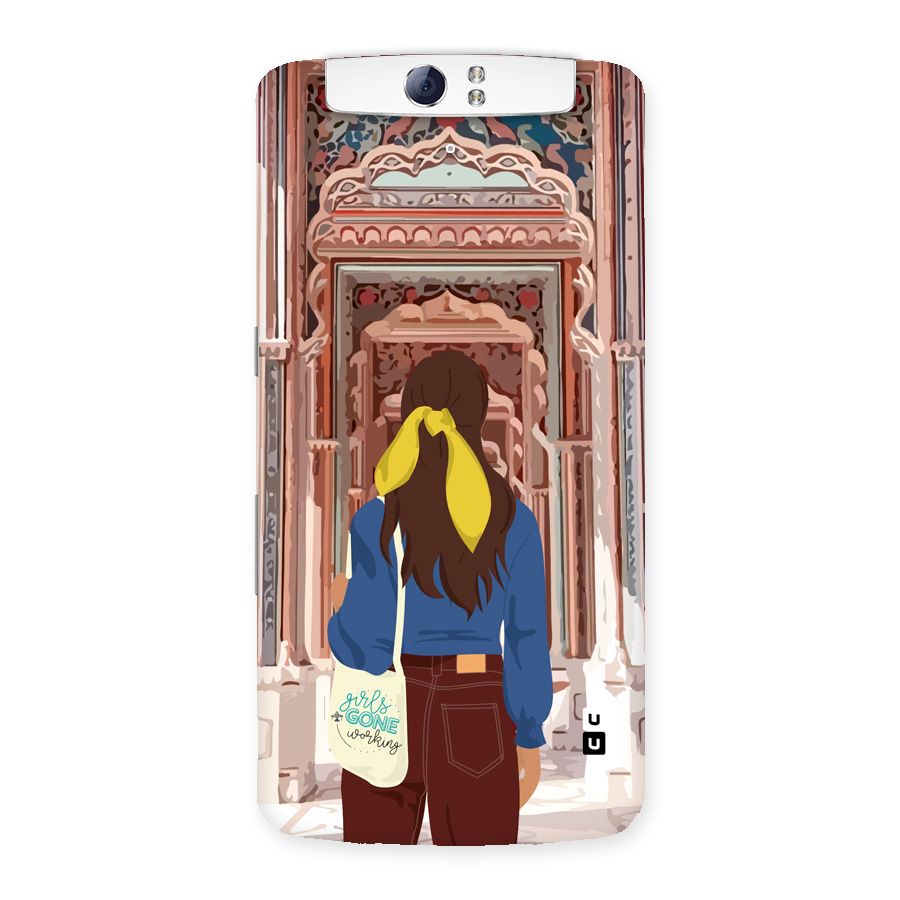 wonderful Girl Back Case for Oppo N1
