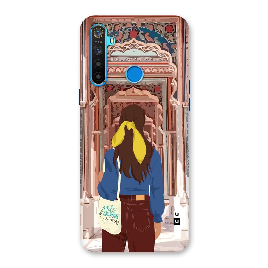 wonderful Girl Back Case for Realme 5