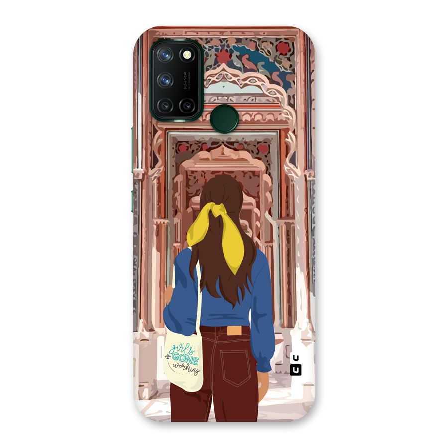 wonderful Girl Back Case for Realme 7i