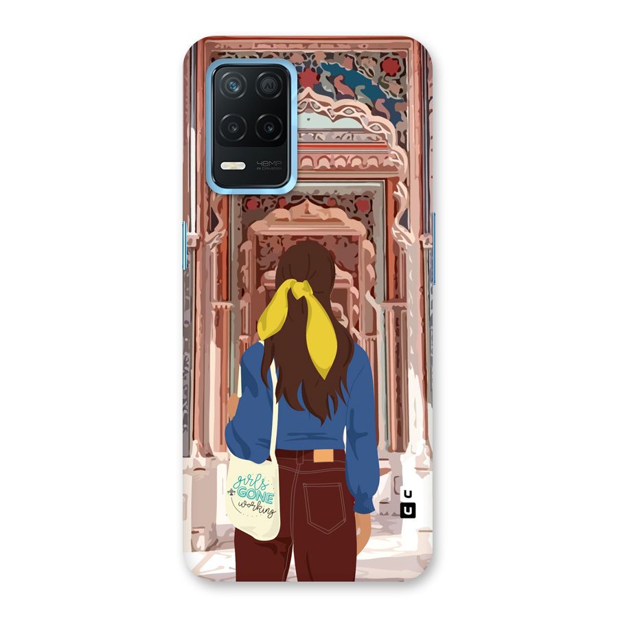 wonderful Girl Back Case for Realme 8s 5G