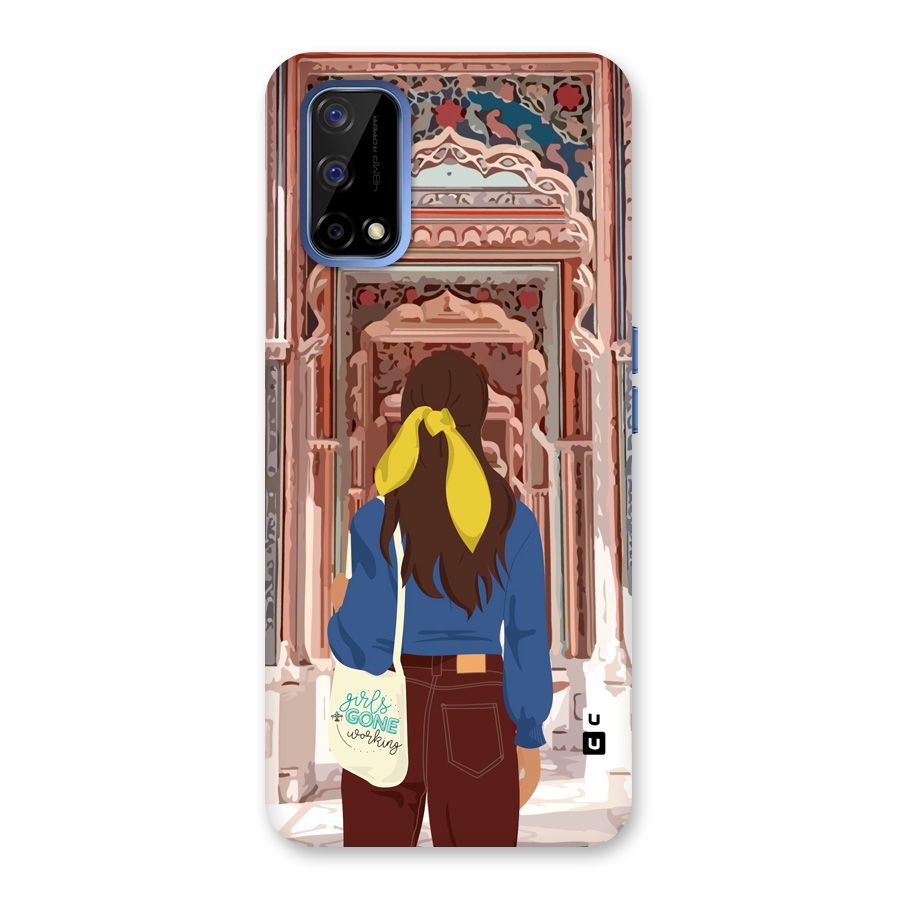wonderful Girl Back Case for Realme Narzo 30 Pro