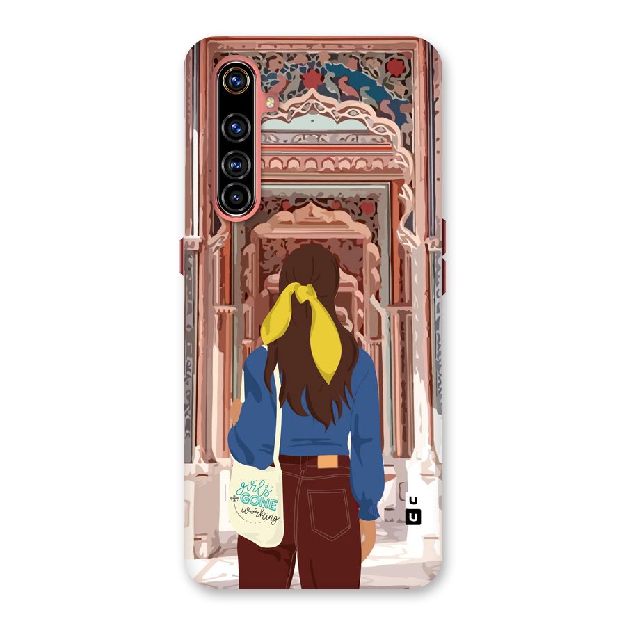 wonderful Girl Back Case for Realme X50 Pro
