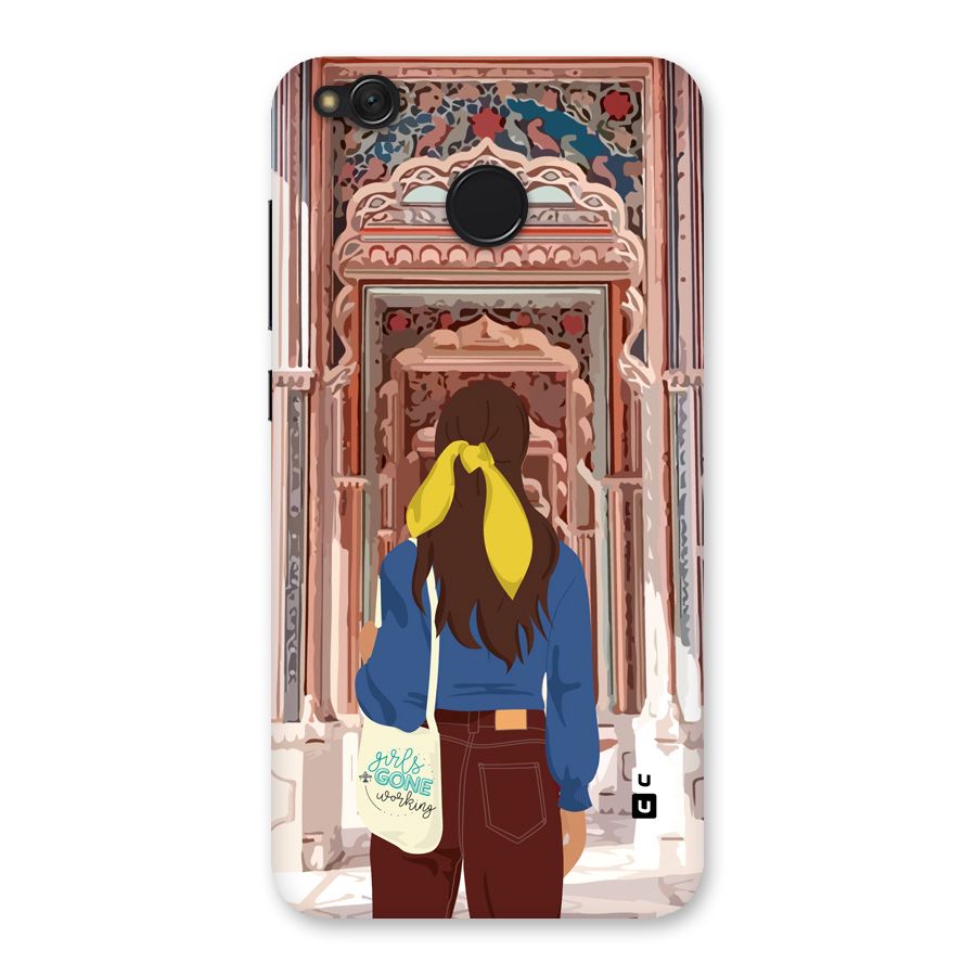 wonderful Girl Back Case for Redmi 4
