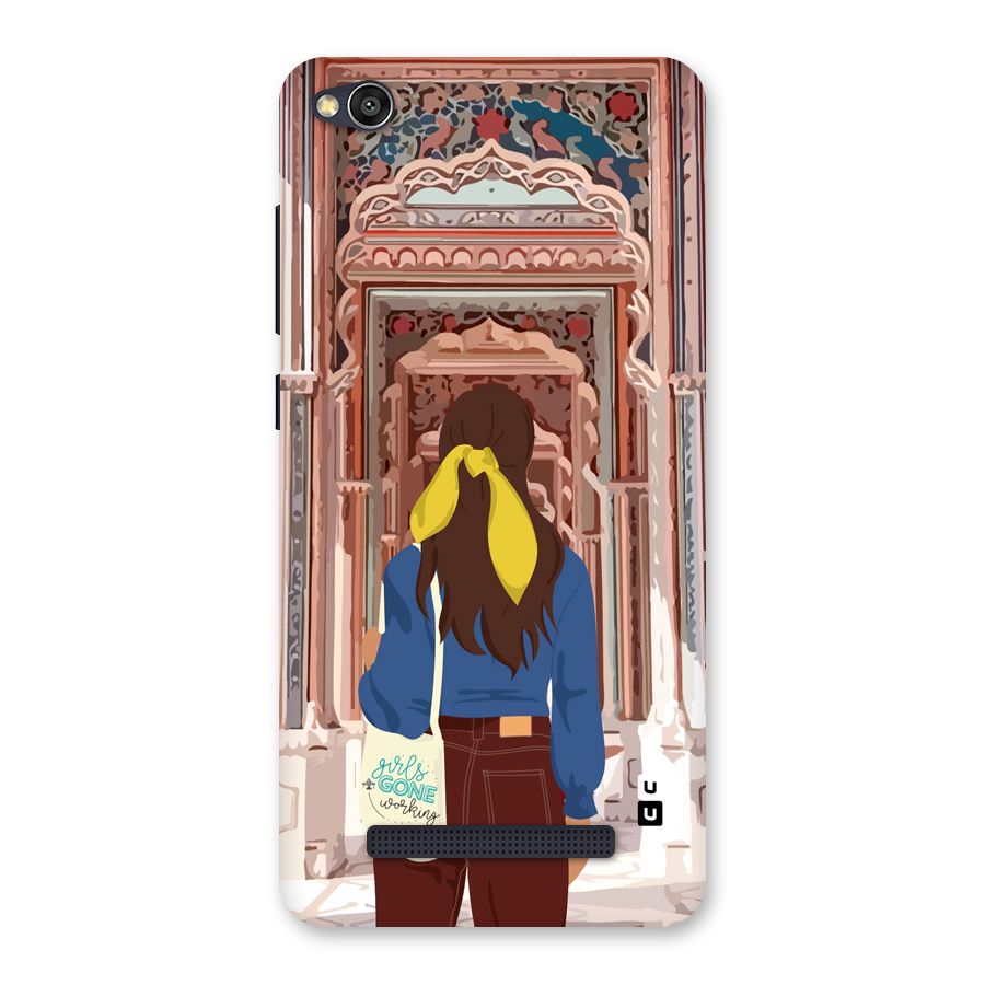 wonderful Girl Back Case for Redmi 4A