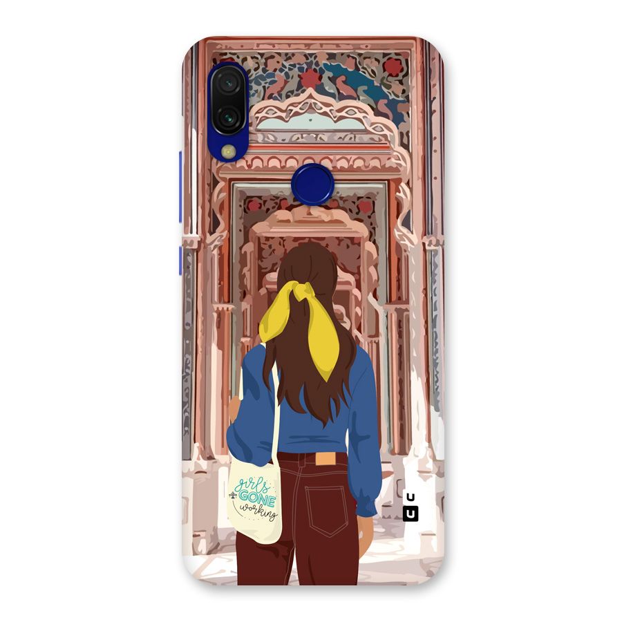 wonderful Girl Back Case for Redmi 7