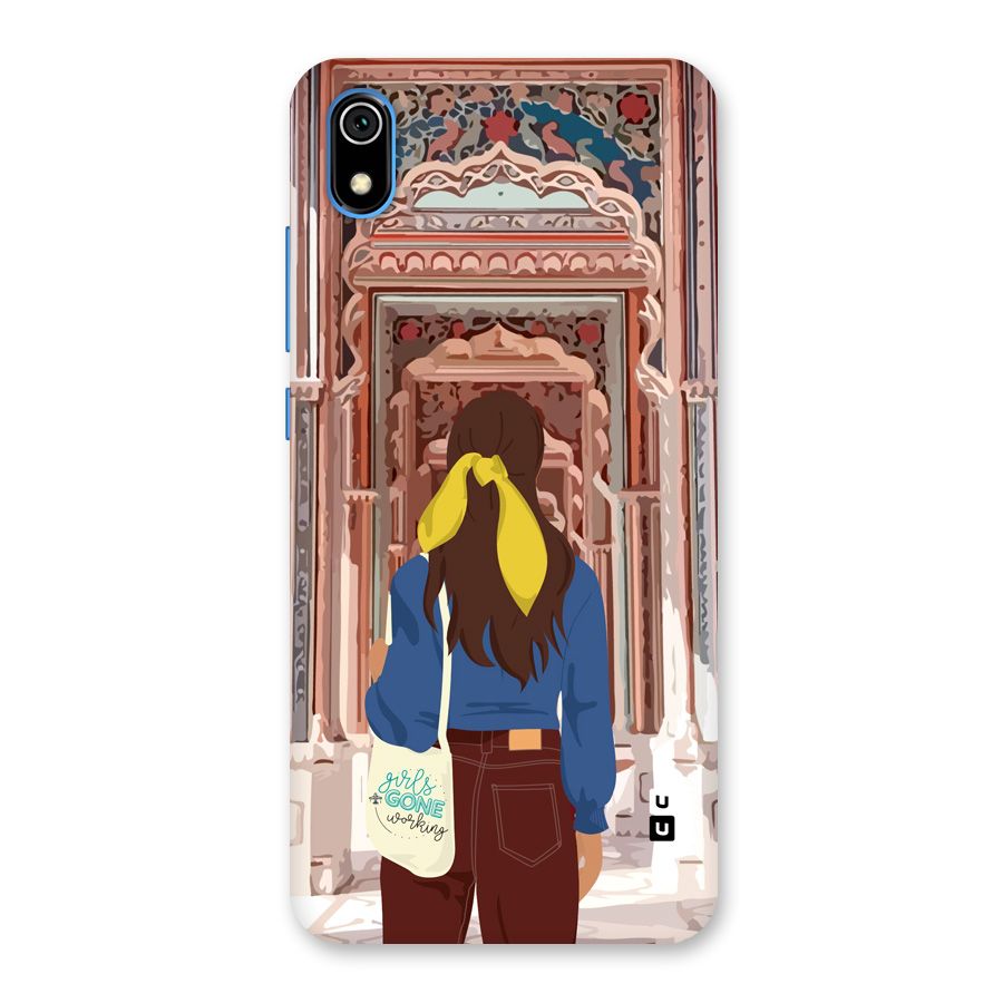 wonderful Girl Back Case for Redmi 7A