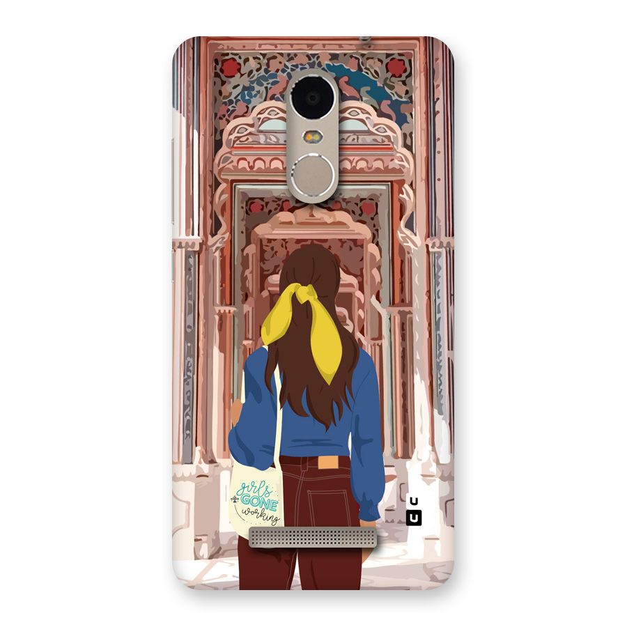 wonderful Girl Back Case for Redmi Note 3
