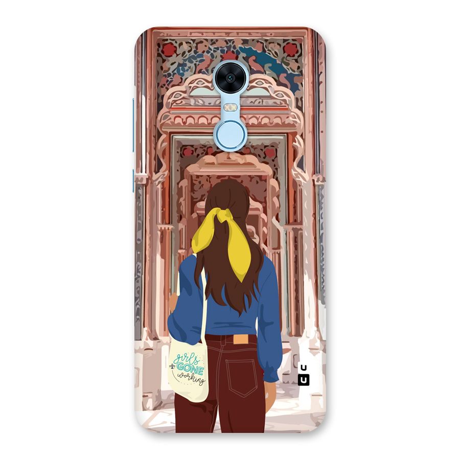 wonderful Girl Back Case for Redmi Note 5