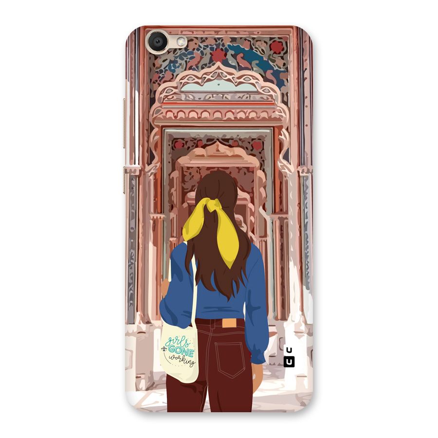 wonderful Girl Back Case for Vivo V5