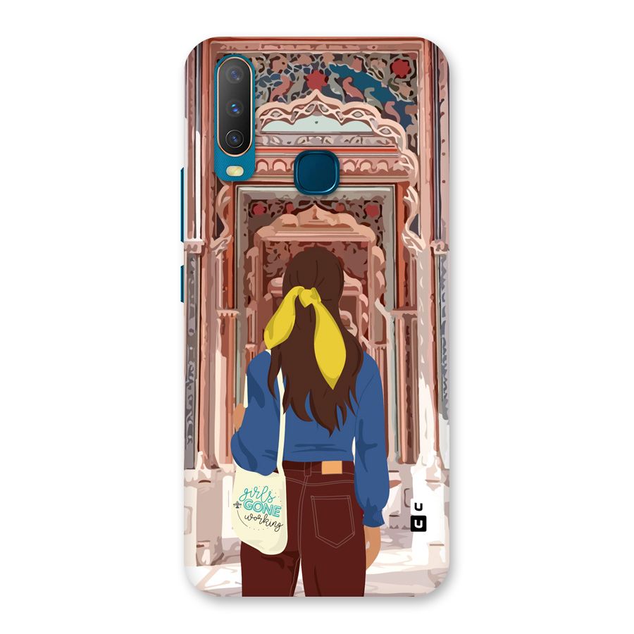 wonderful Girl Back Case for Vivo Y11