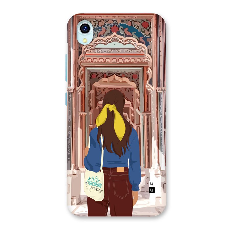 wonderful Girl Back Case for Vivo Y1s