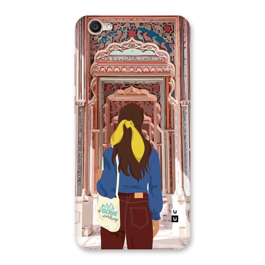 wonderful Girl Back Case for Vivo Y55L