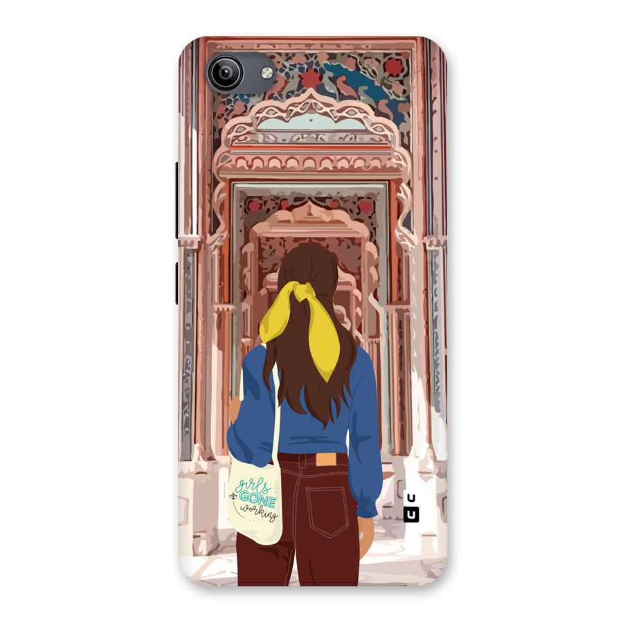 wonderful Girl Back Case for Vivo Y81i
