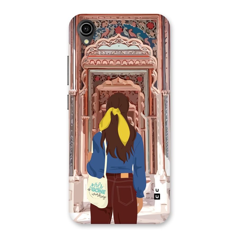 wonderful Girl Back Case for Vivo Y90