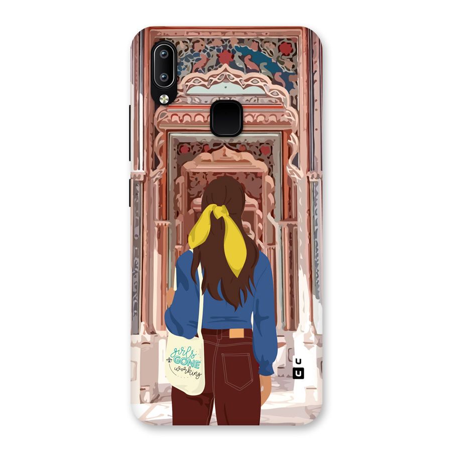 wonderful Girl Back Case for Vivo Y93