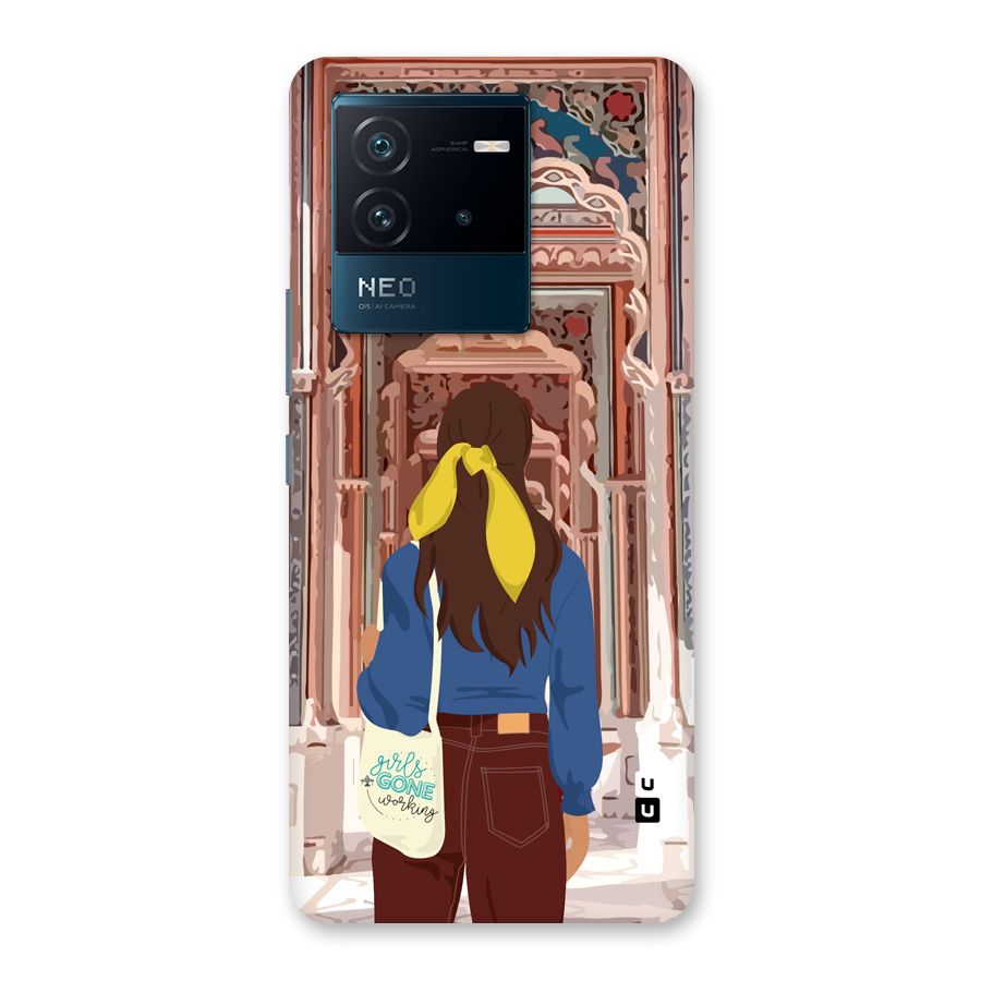 wonderful Girl Back Case for Vivo iQOO Neo 6 5G