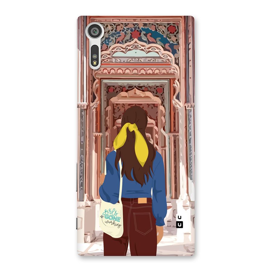 wonderful Girl Back Case for Xperia XZ