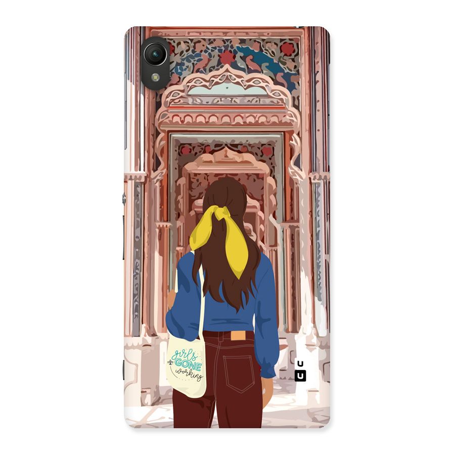 wonderful Girl Back Case for Xperia Z2