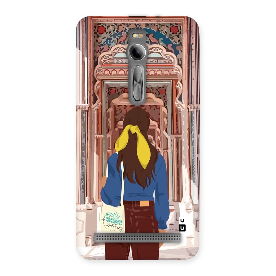 wonderful Girl Back Case for Zenfone 2