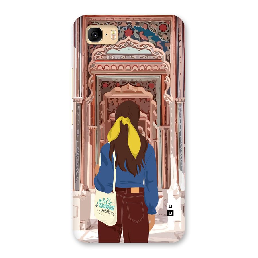 wonderful Girl Back Case for Zenfone 3s Max