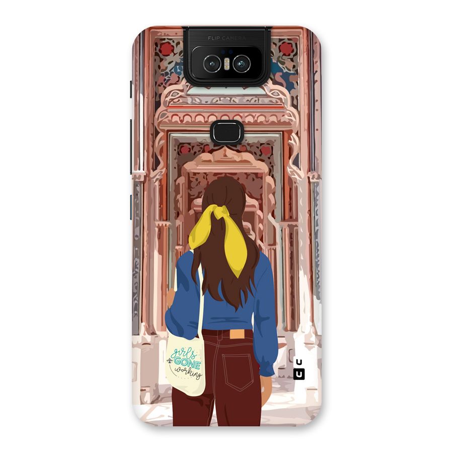 wonderful Girl Back Case for Zenfone 6z
