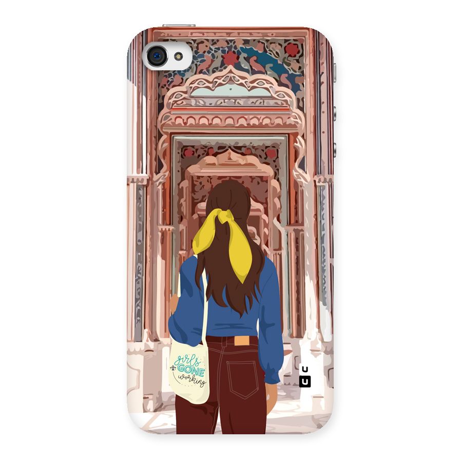 wonderful Girl Back Case for iPhone 4 4s