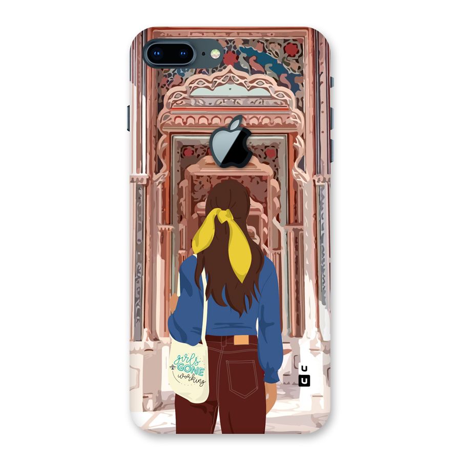wonderful Girl Back Case for iPhone 7 Plus Apple Cut